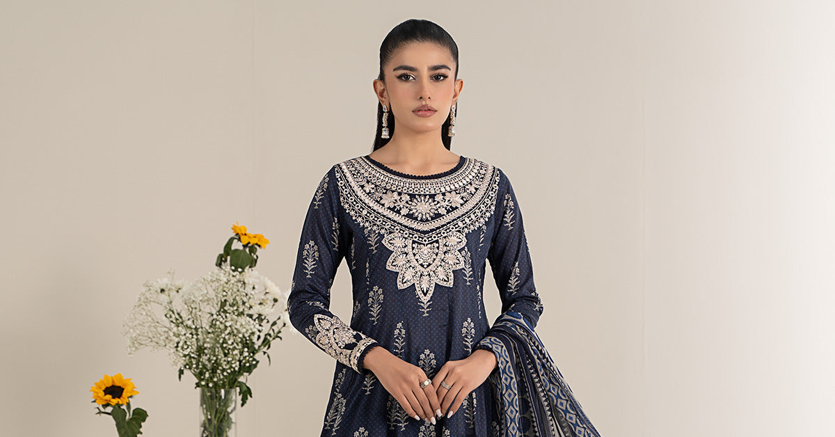 3 Piece Printed Lawn Suit