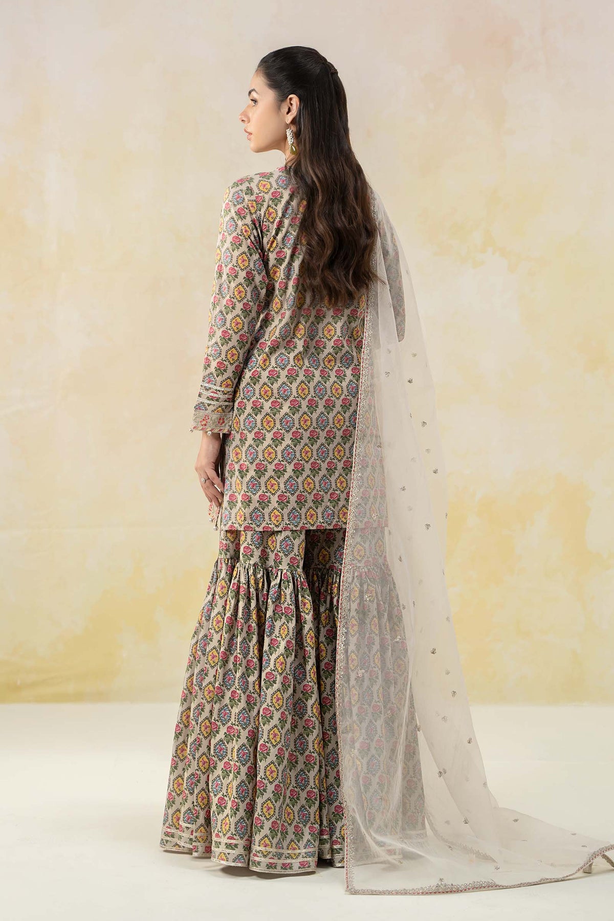 3 Piece Printed Lawn Suit