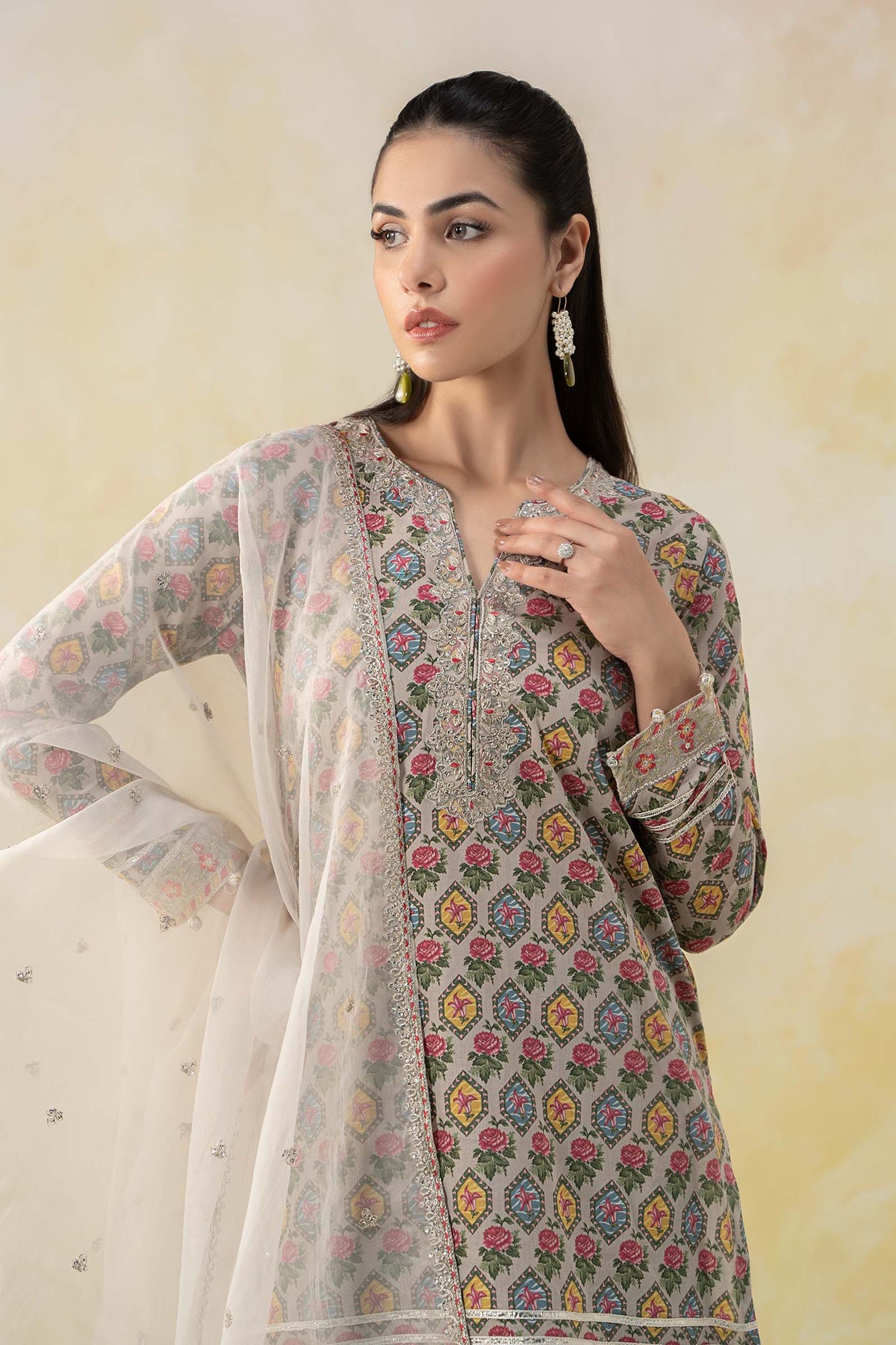 3 Piece Printed Lawn Suit