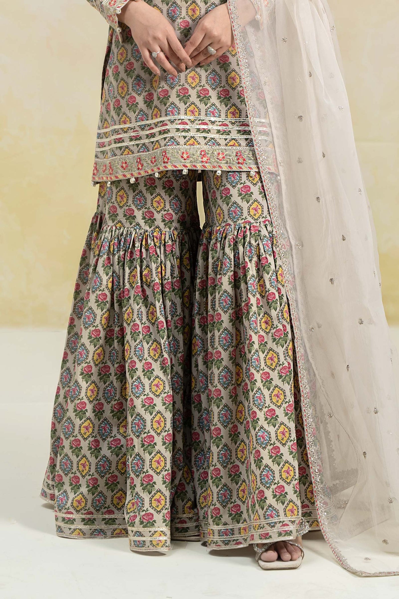 3 Piece Printed Lawn Suit