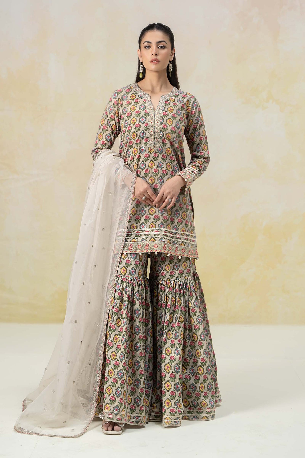 3 Piece Printed Lawn Suit
