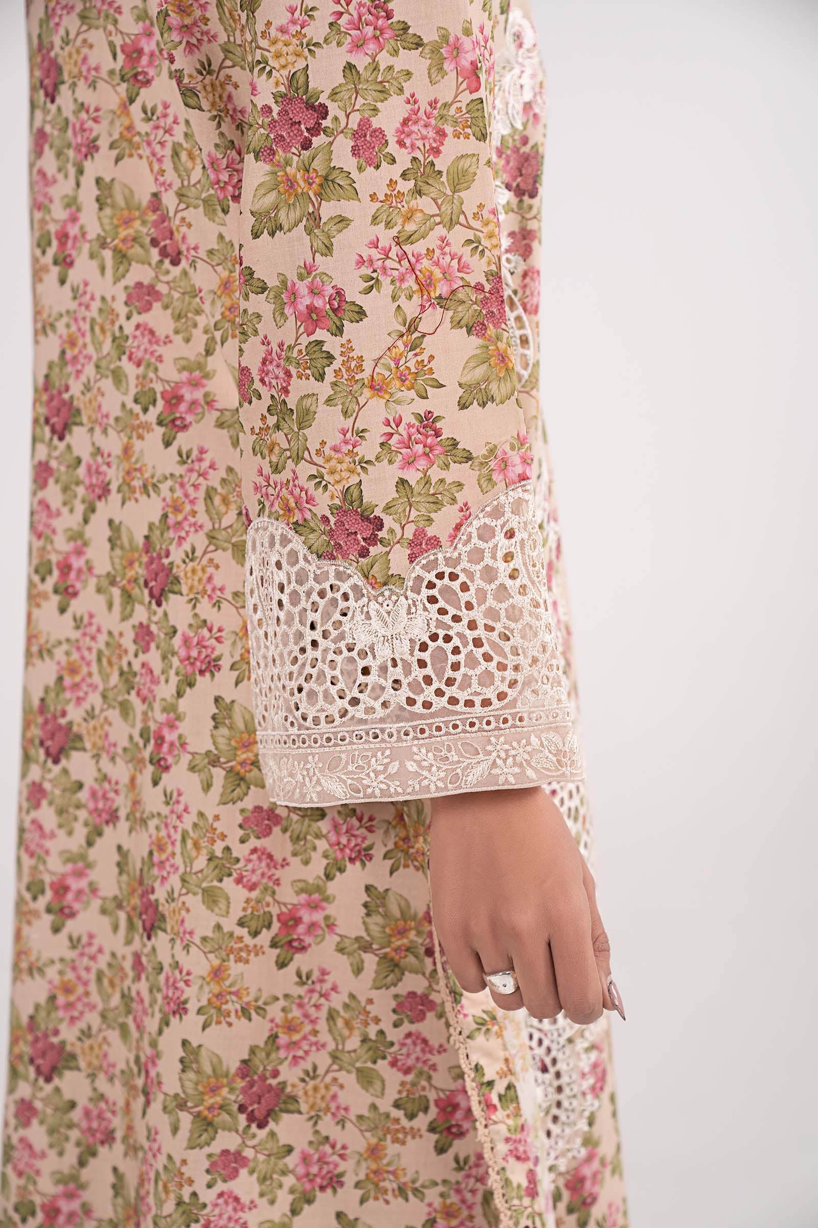 3 Piece Embroidered Lawn Suit