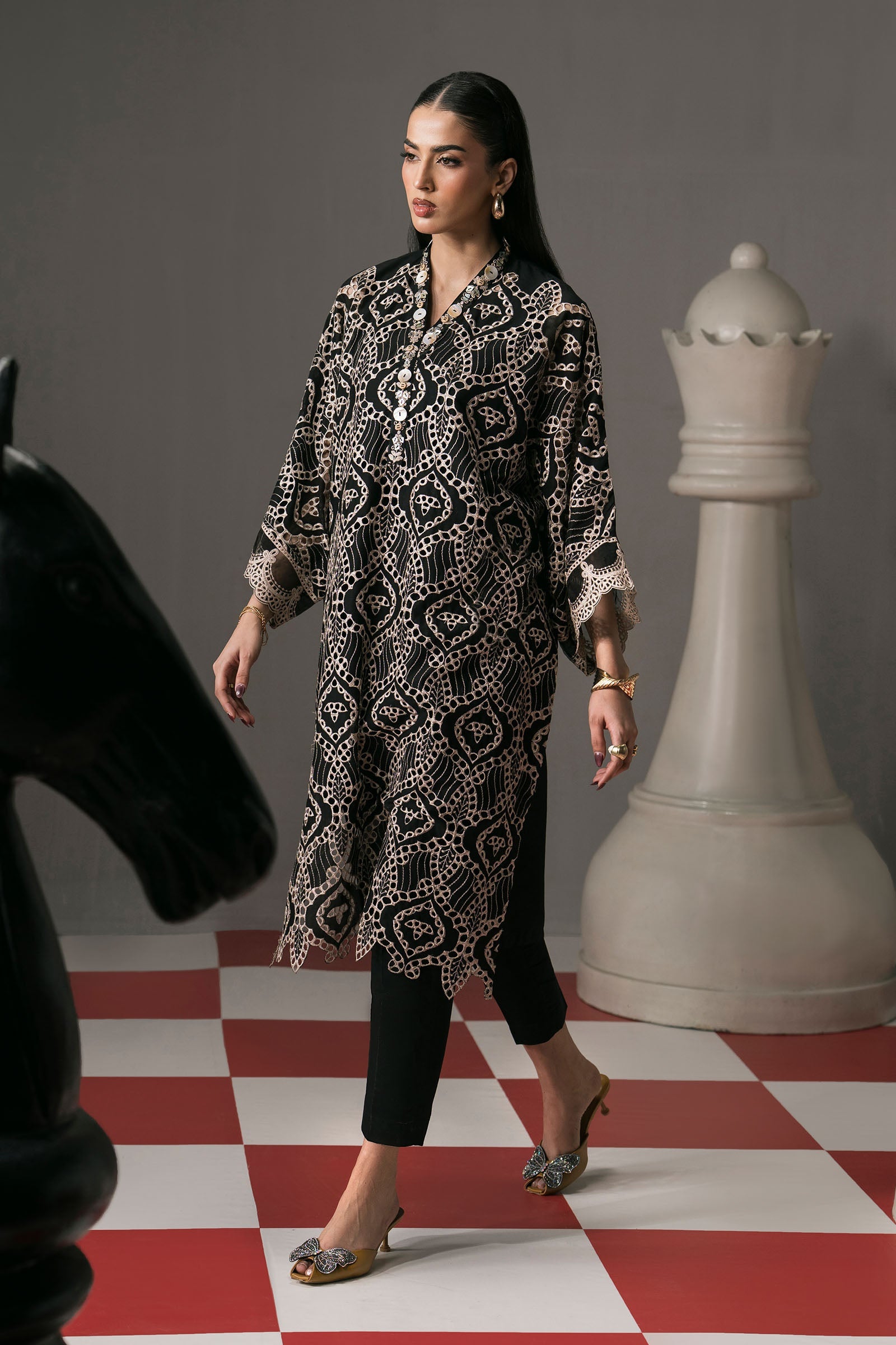 3 Piece Embroidered Lawn Suit