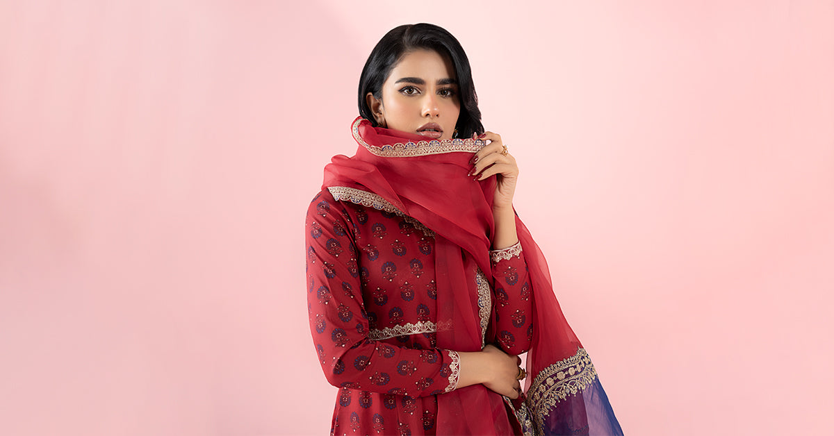3 Piece Printed Lawn Suit