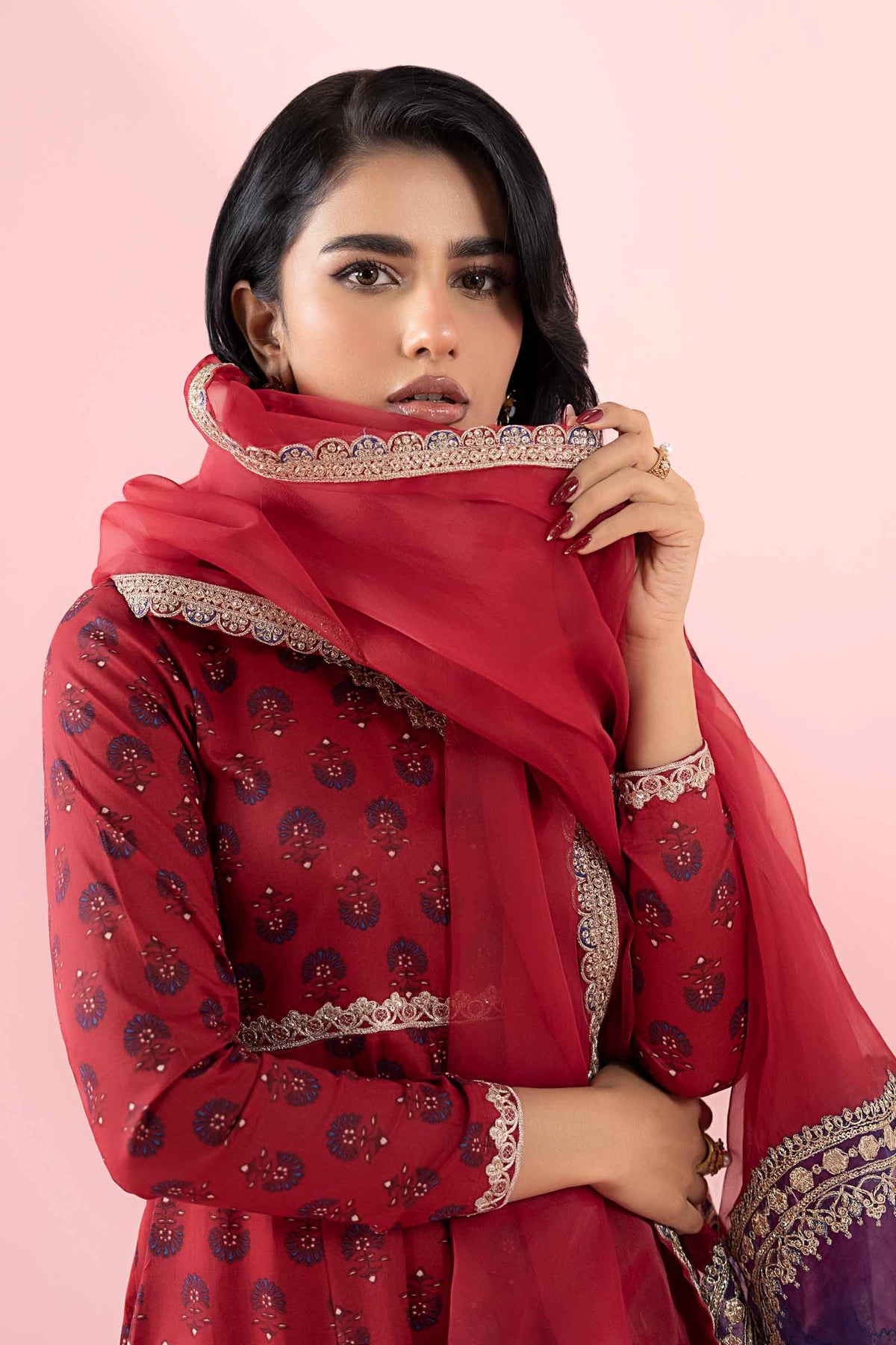 3 Piece Printed Lawn Suit