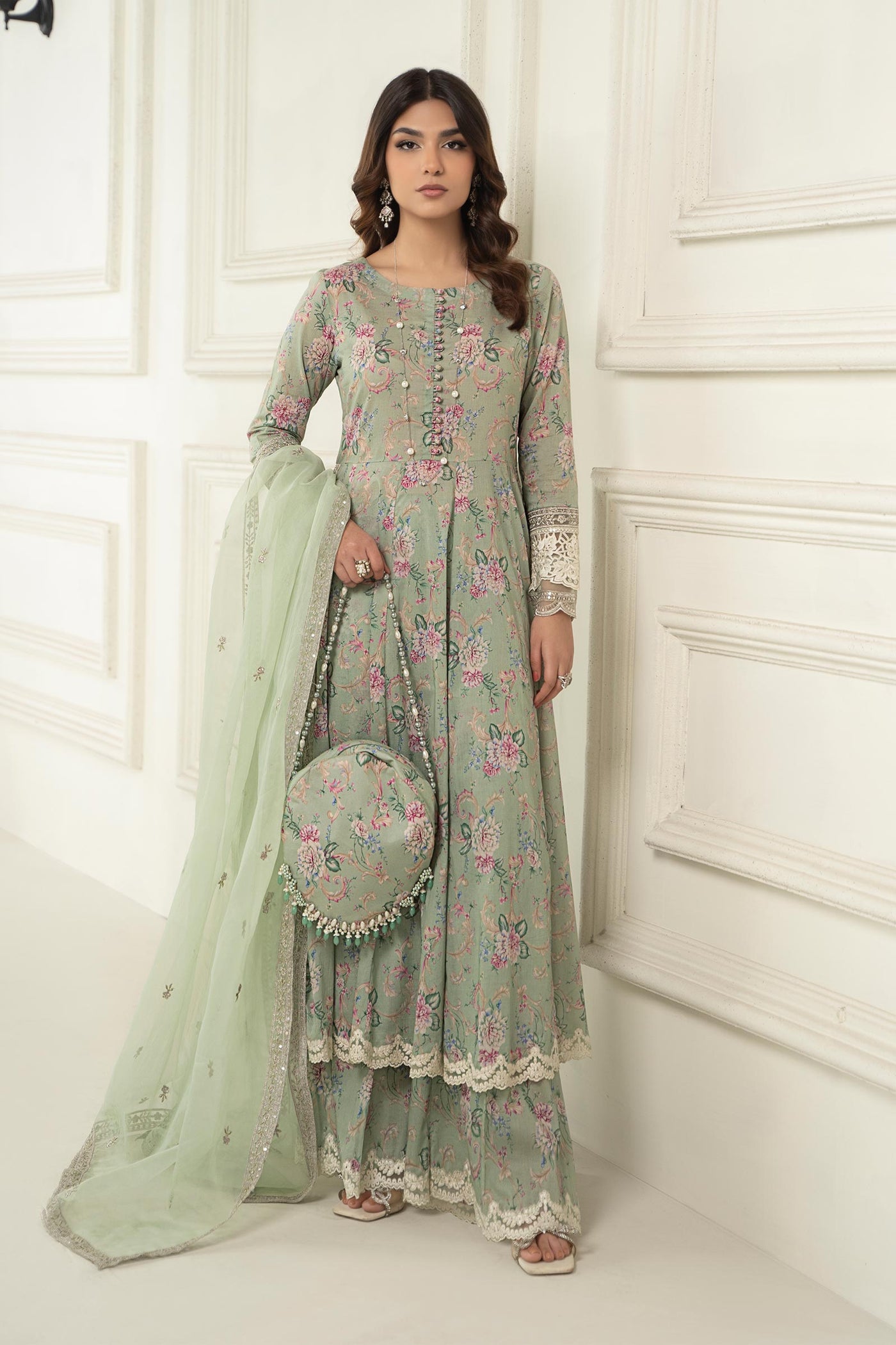 3 Piece Printed Lawn Suit