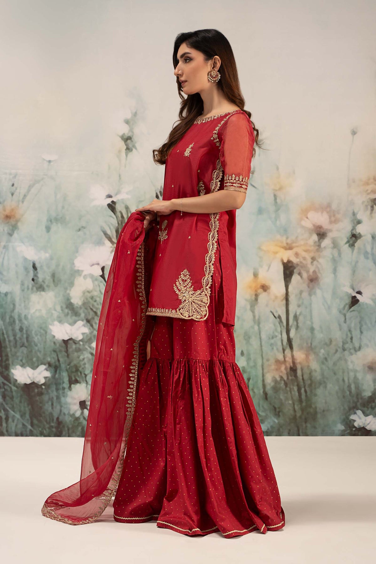 3 Piece Embroidered Lawn Suit