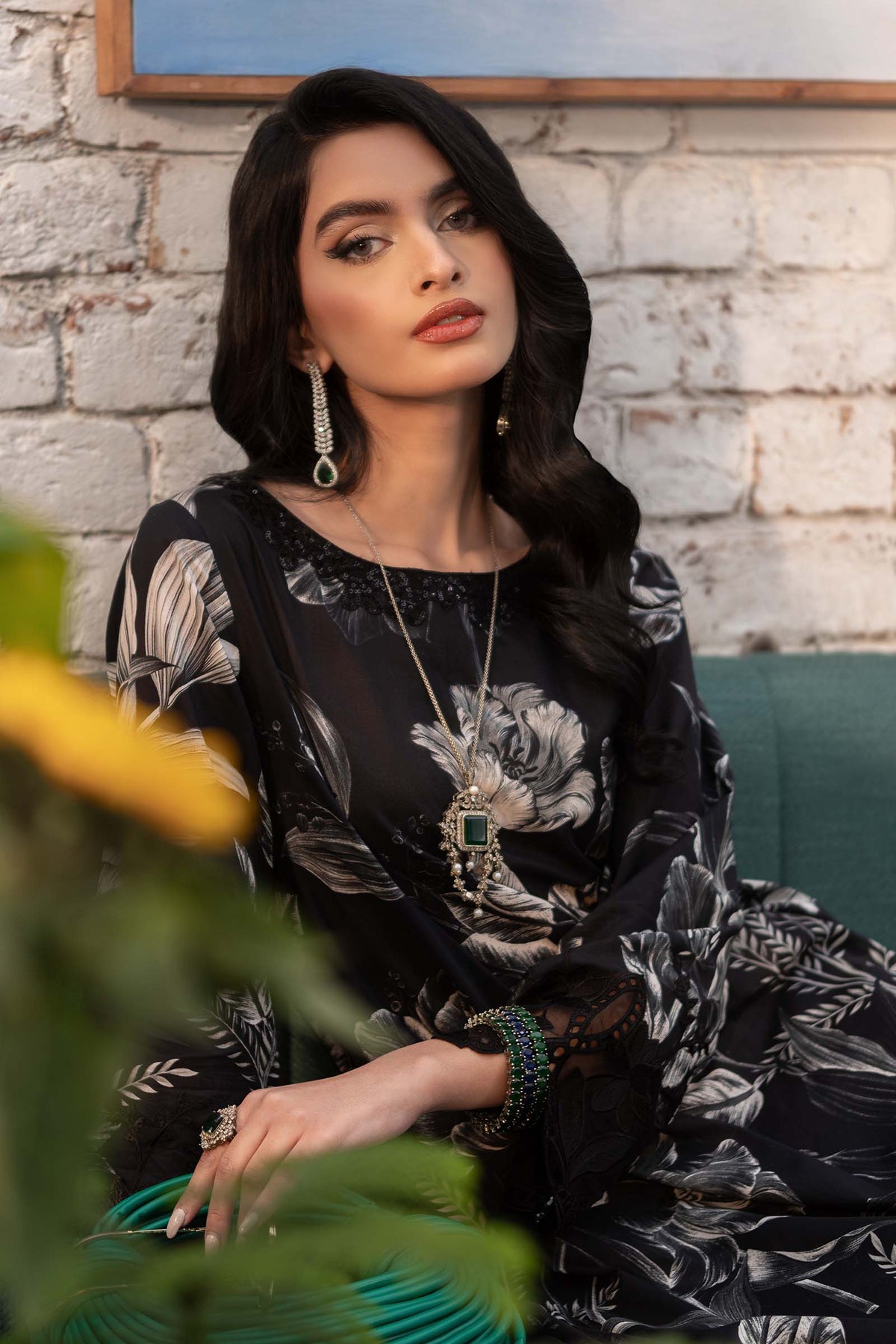 3 Piece Printed Lawn Suit - DWF29R1-ESM-BPT