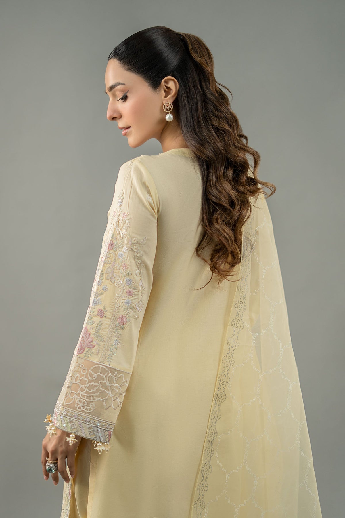 3 Piece Embroidered Lawn Suit