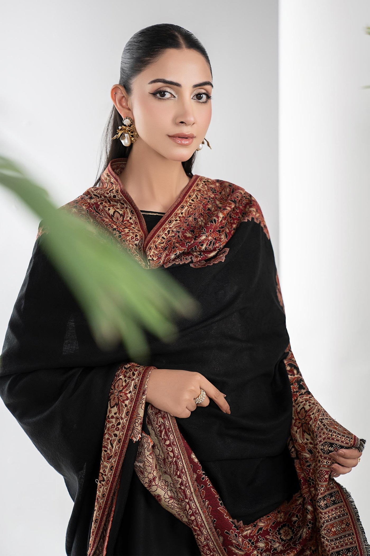 3 Piece Embroidered Marina Twill Suit