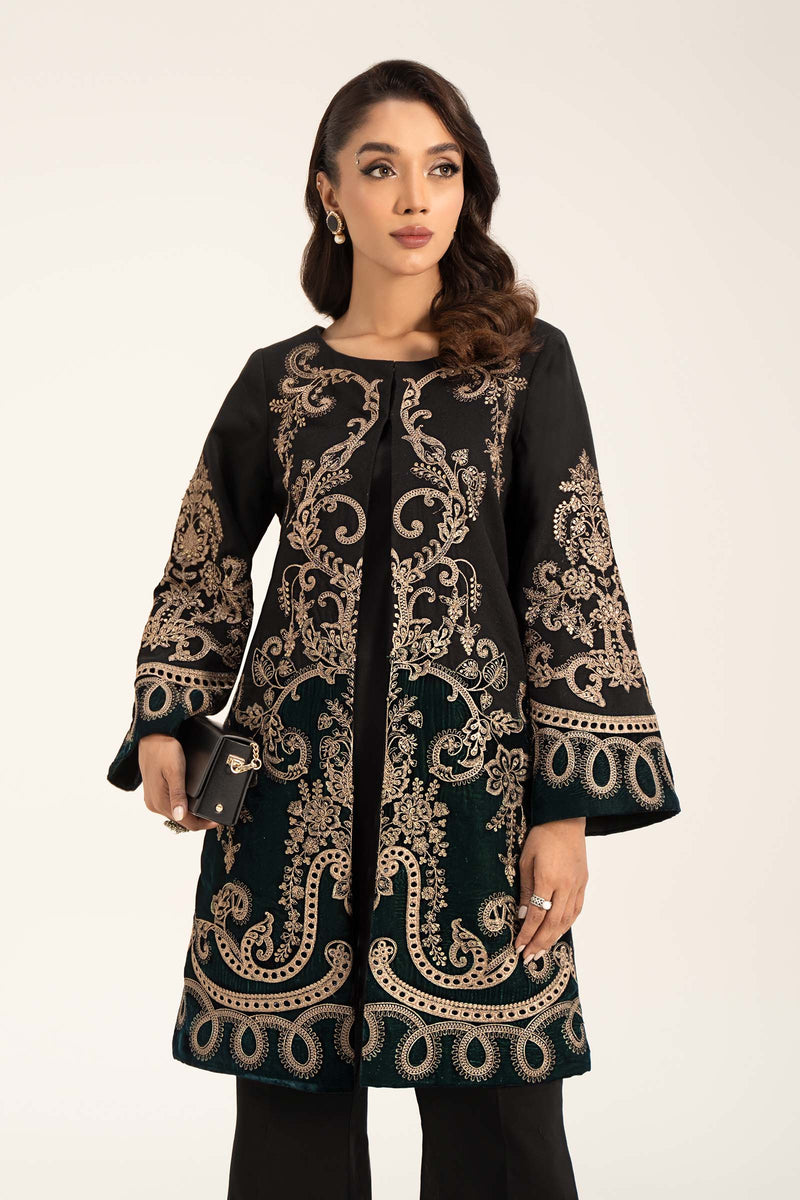 3 Piece Embroidered Khaddar Suit
