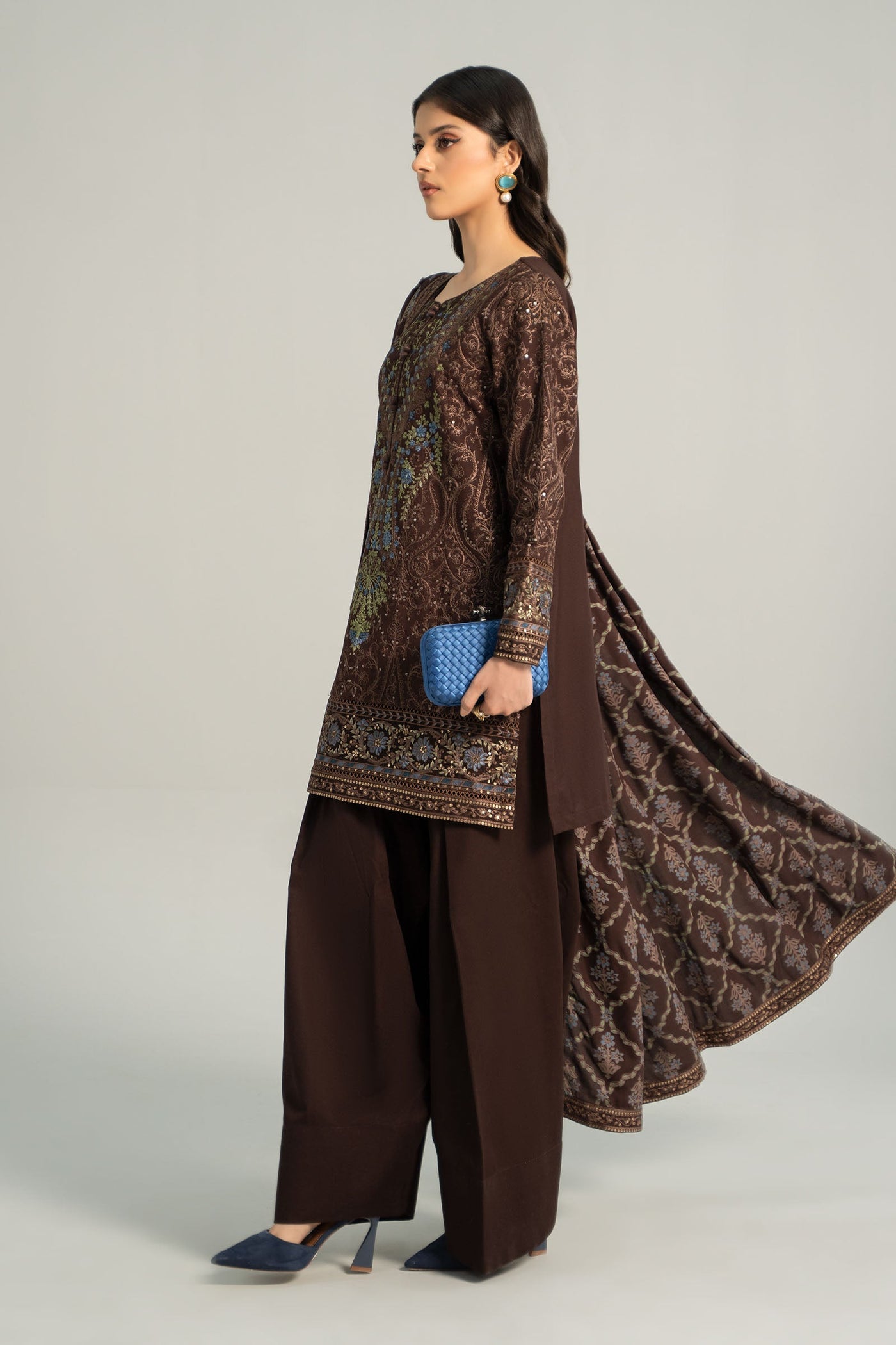 Embellished Velvet Pants (As Shown)