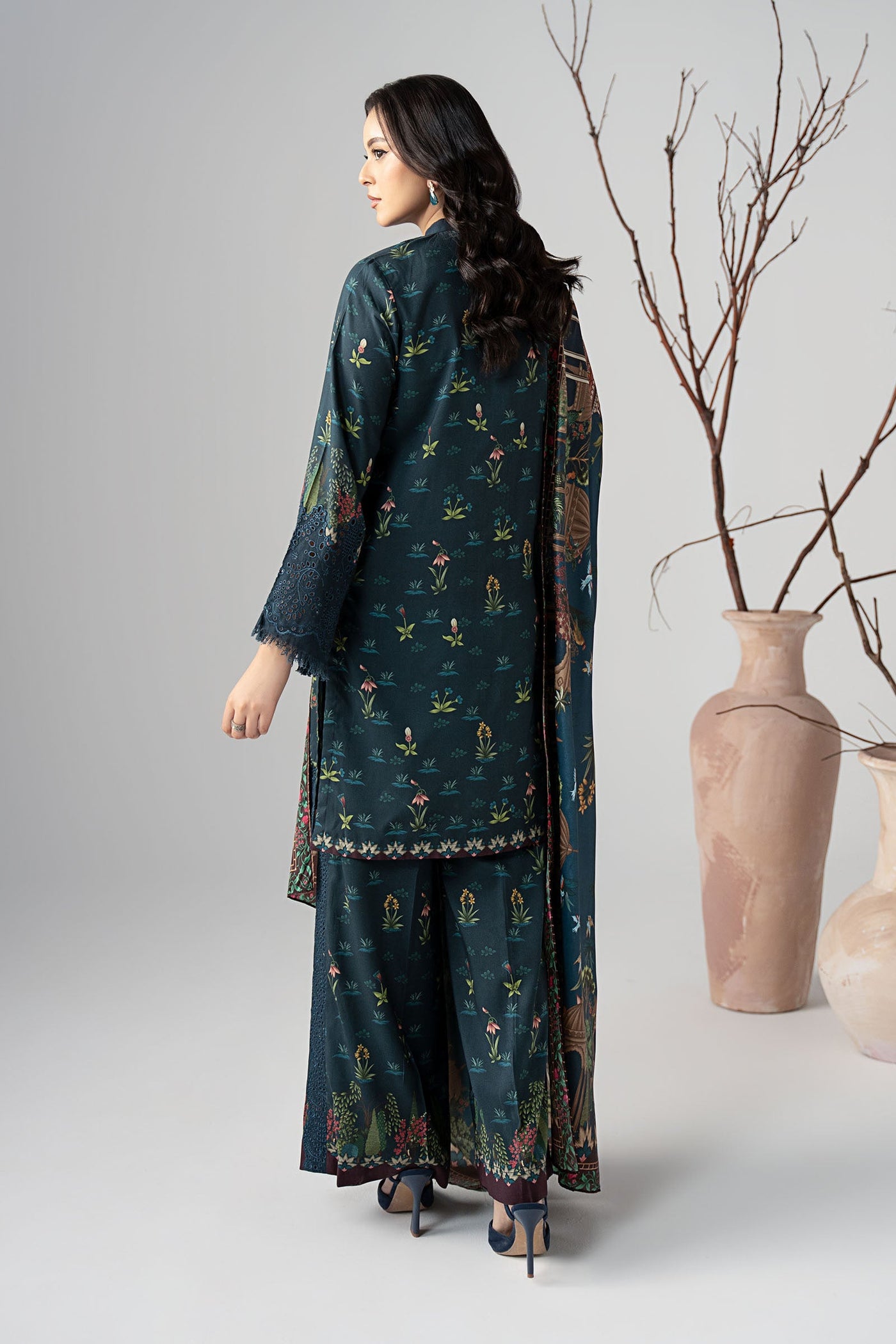 Embroidered Trousers (as shown)