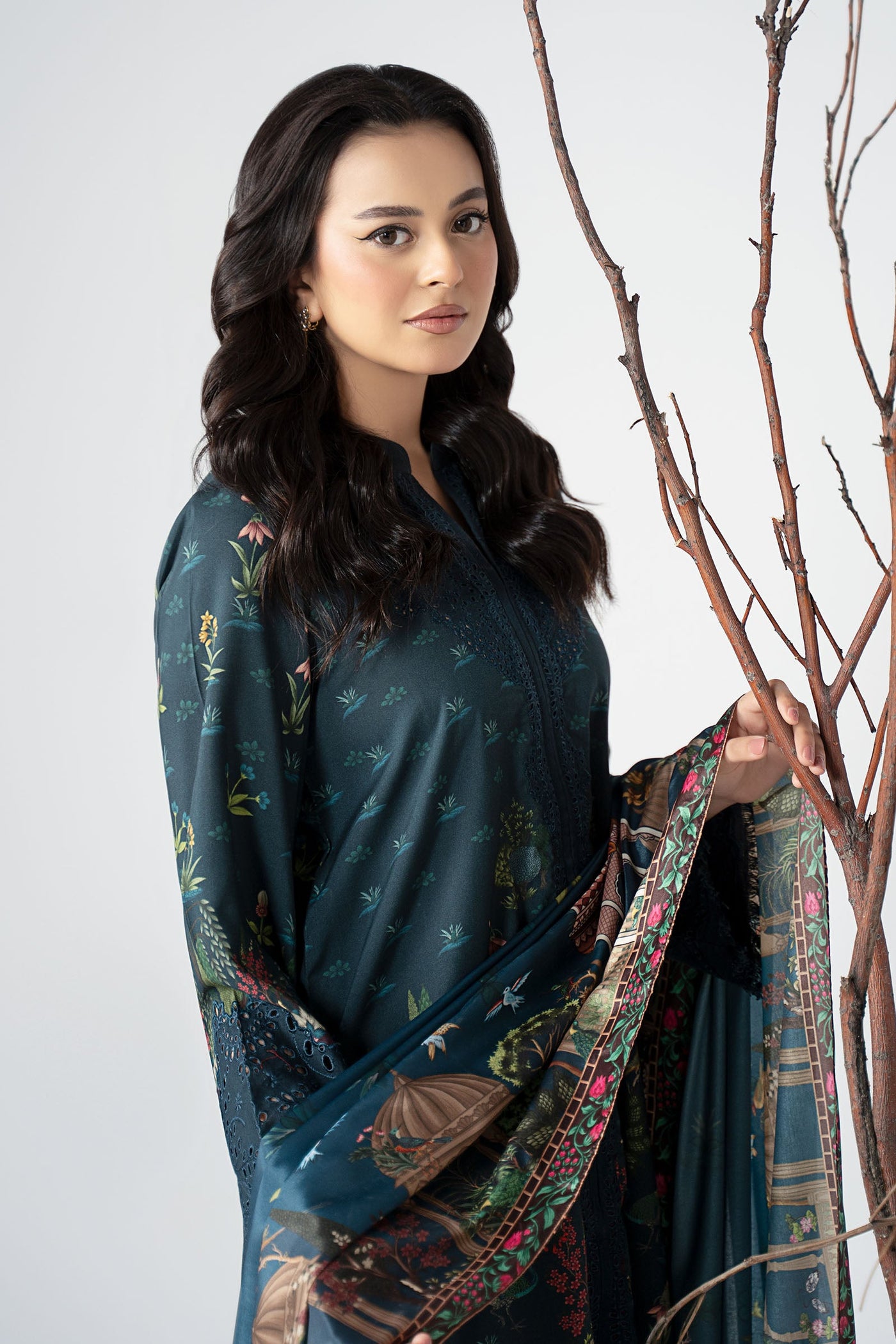 Embroidered Trousers (as shown)