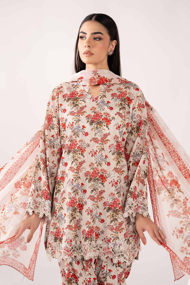 3 Piece Embroidered Lawn Suit