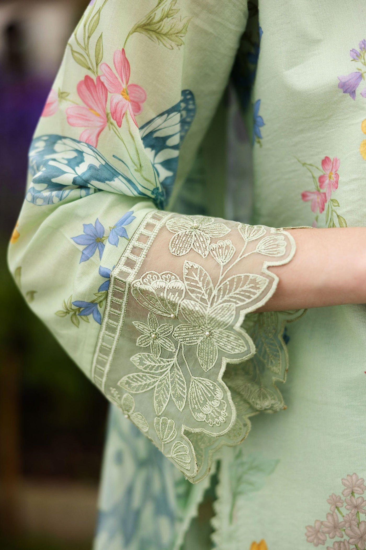 3 Piece Embroidered Lawn Suit