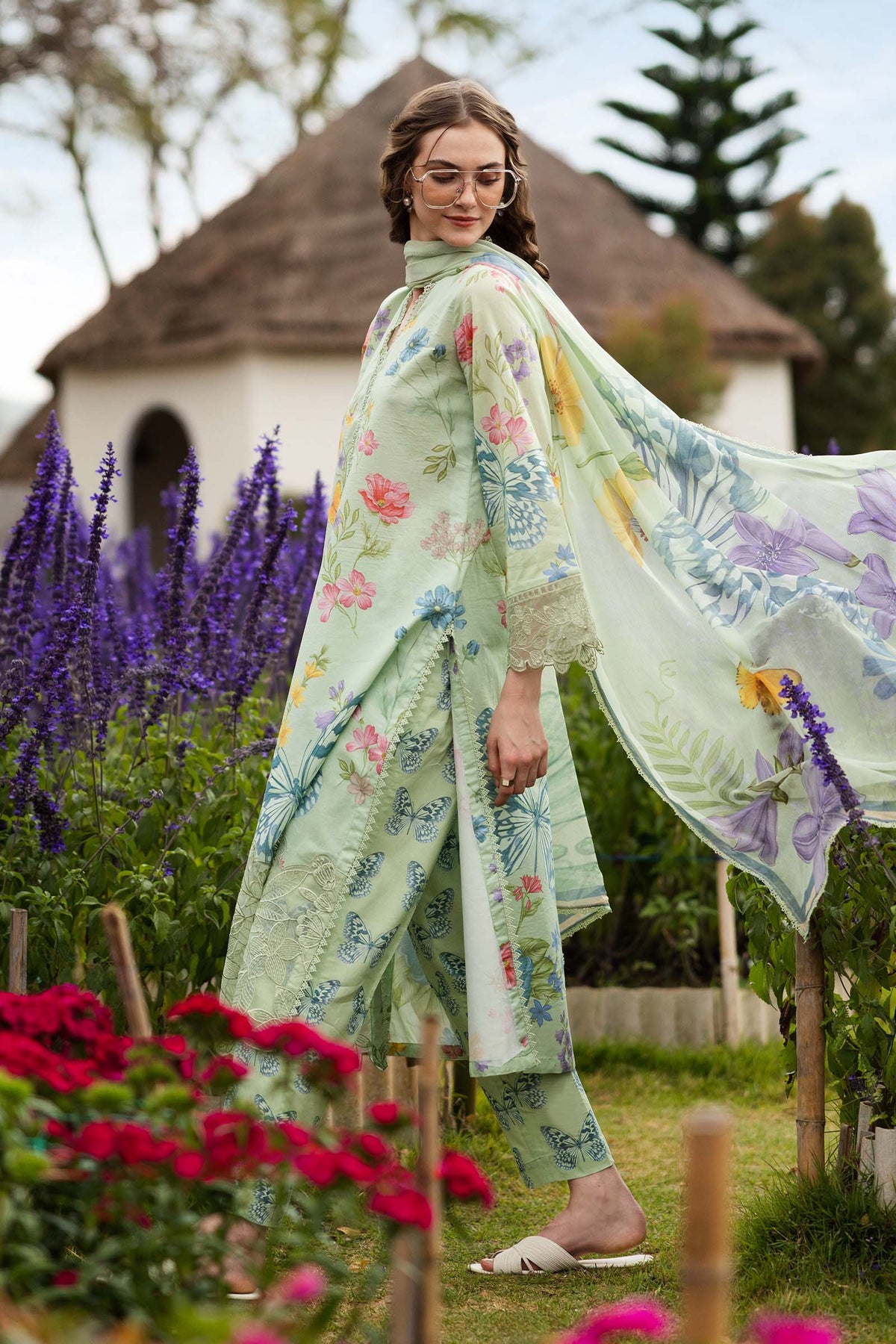 3 Piece Embroidered Lawn Suit