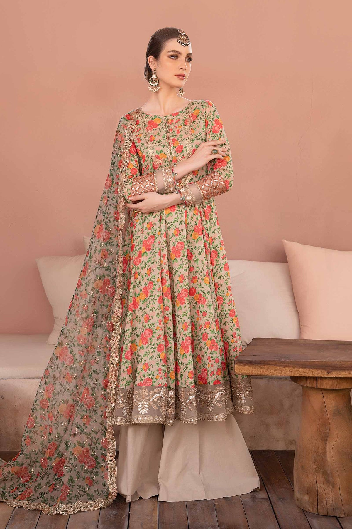 3 Piece Printed Lawn Suit
