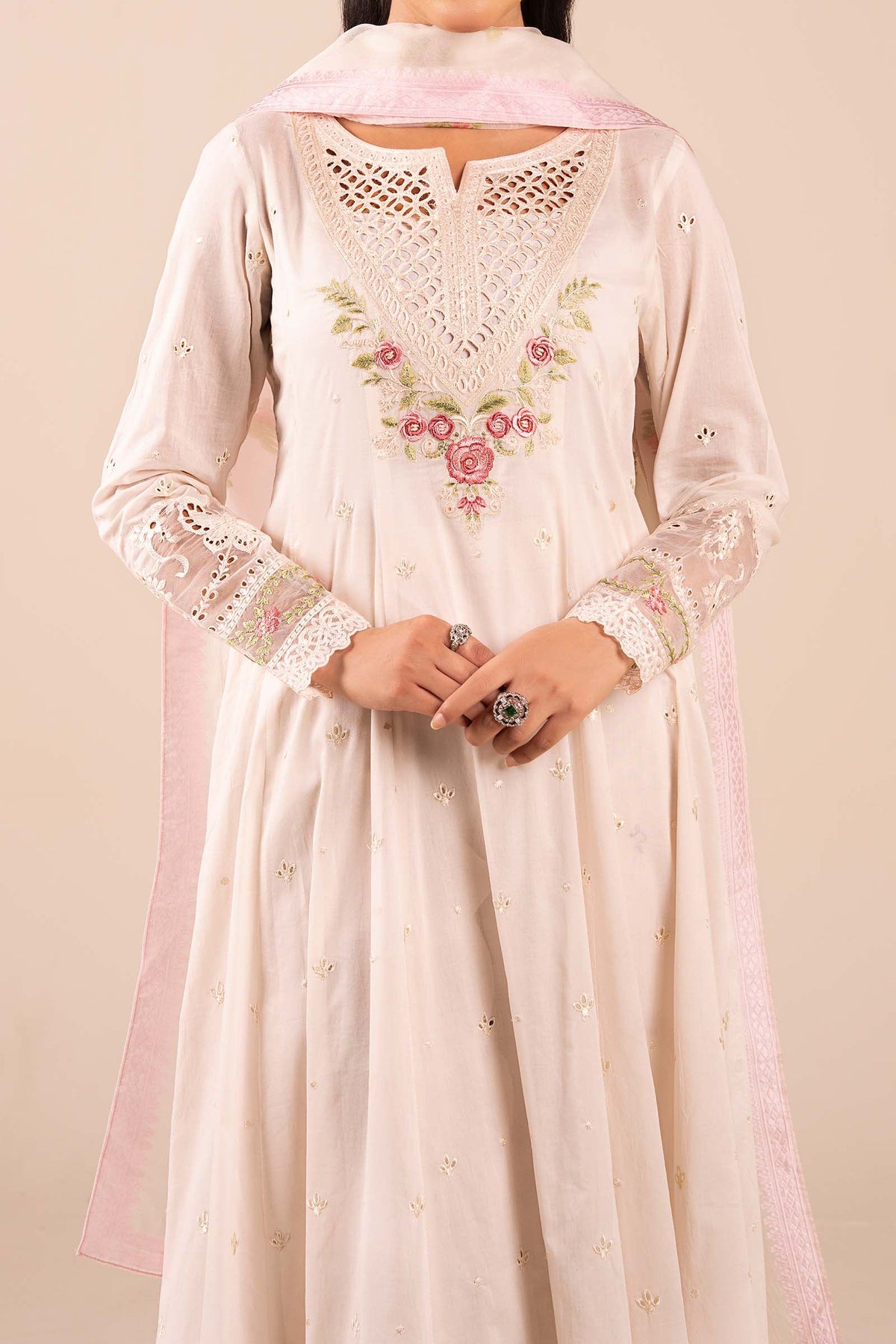 3 Piece Embroidered Lawn Suit