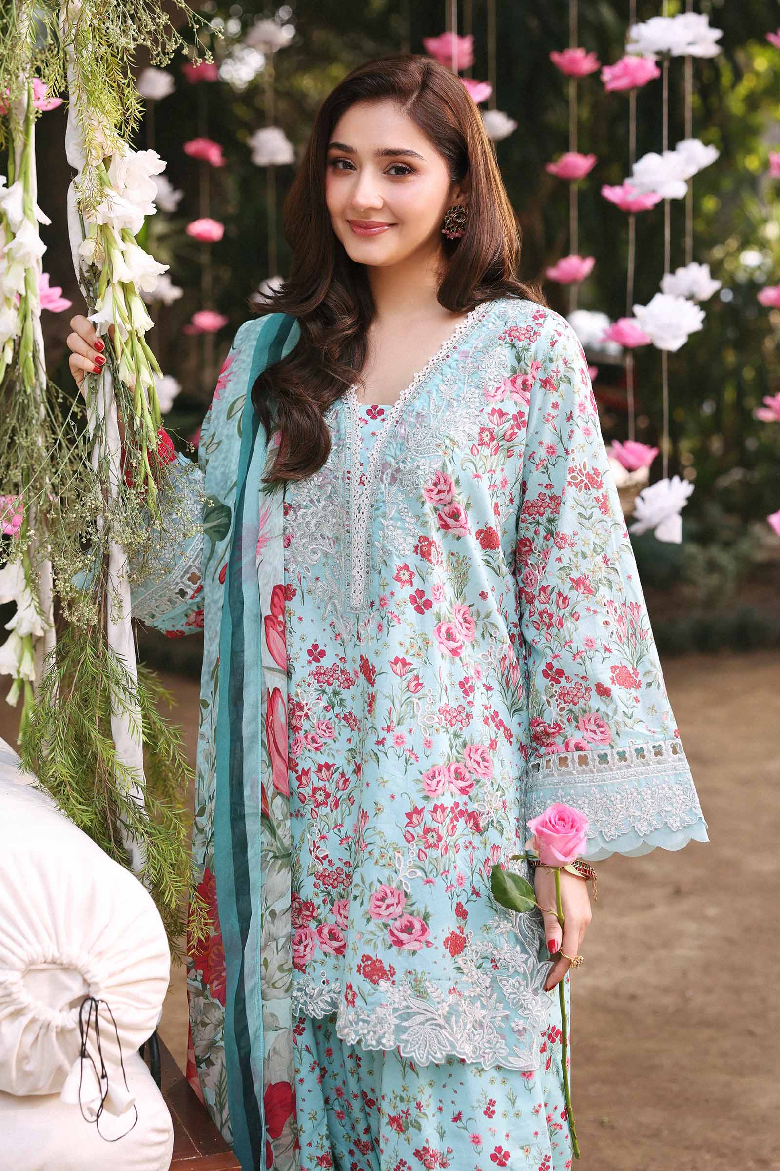 Fancy Stitched Eid Luxe Printkari 2024
