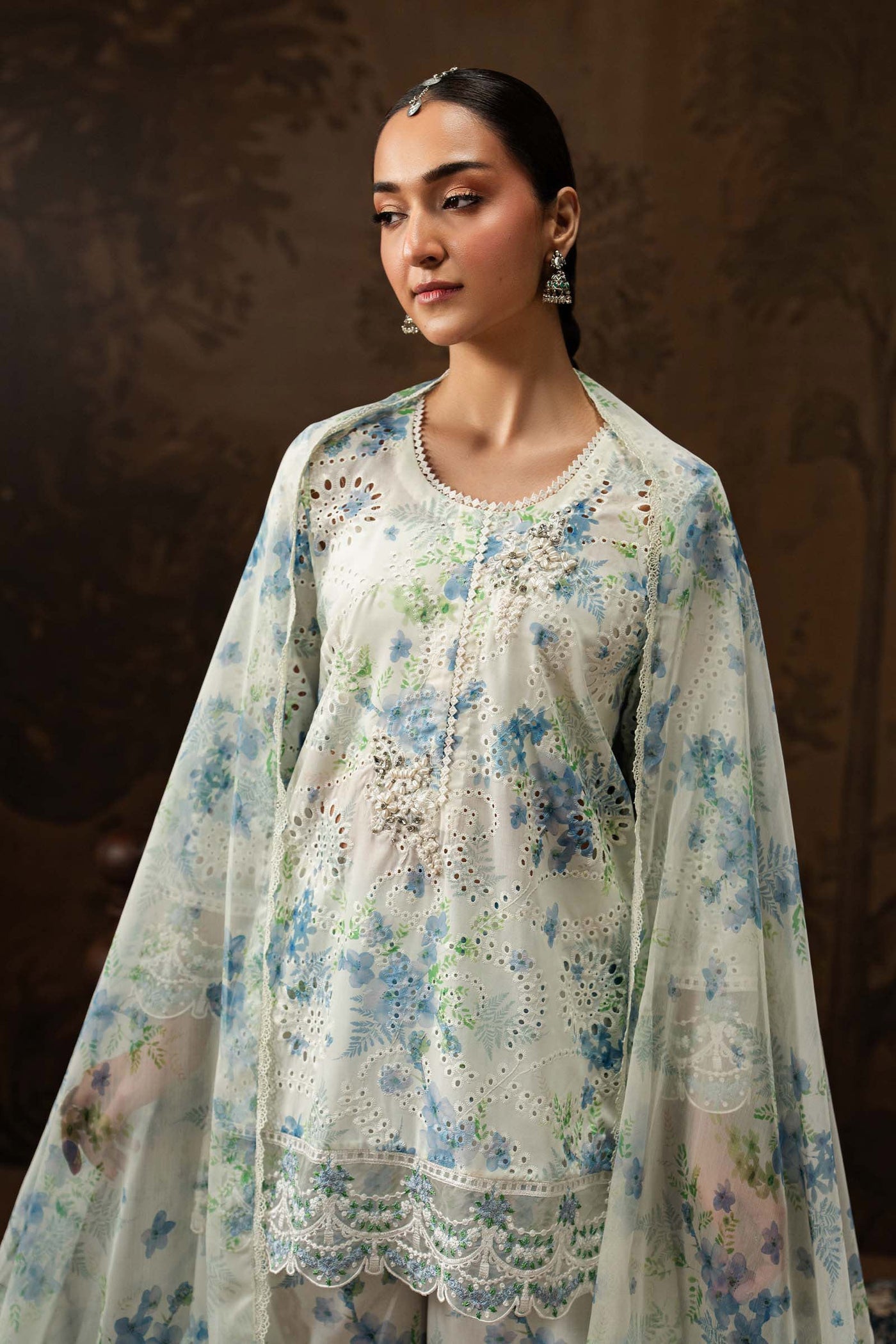 3 Piece Embroidered Lawn Suit