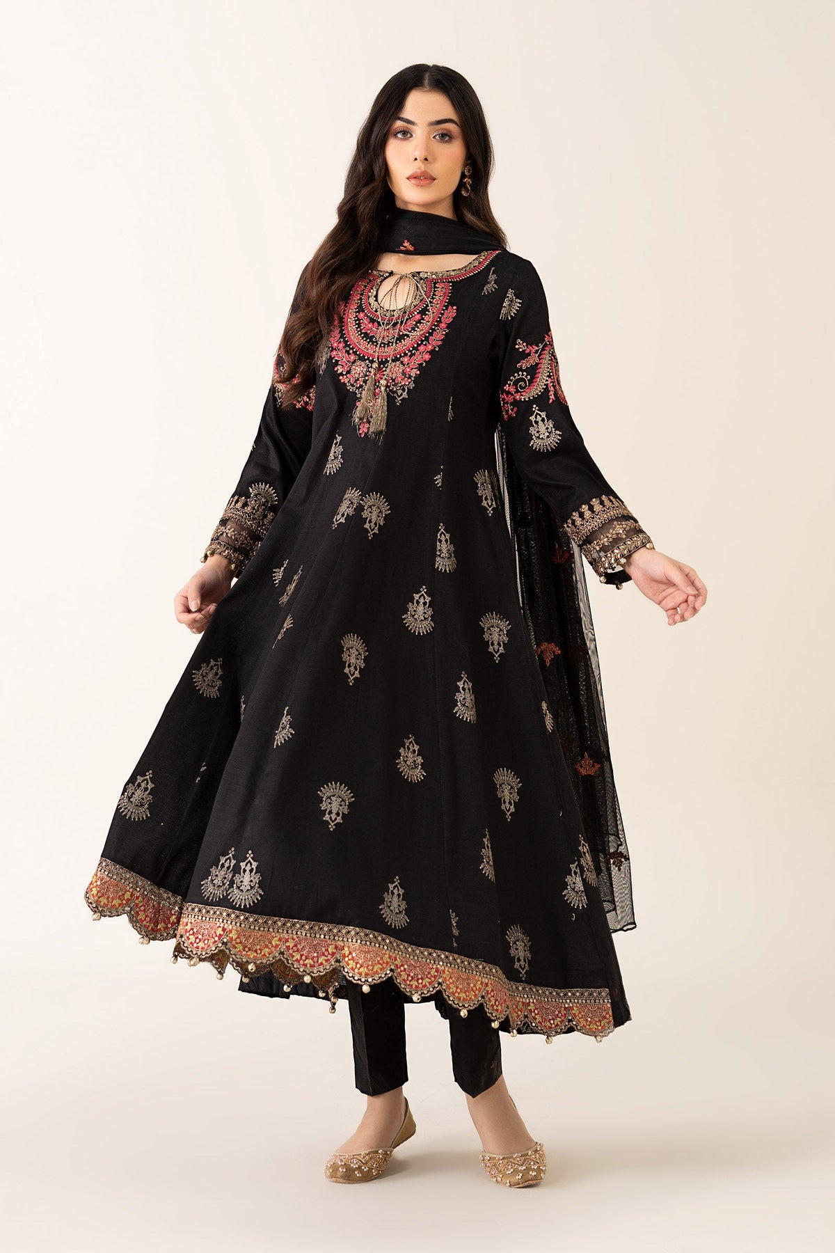 3 Piece Embroidered Lawn Suit