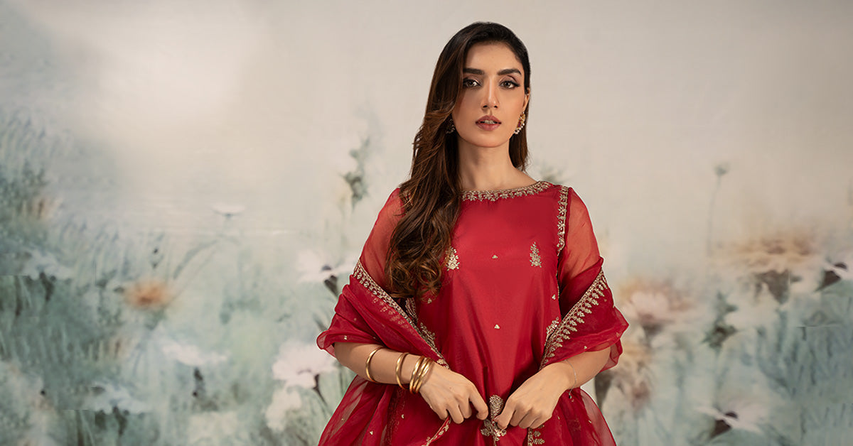 3 Piece Embroidered Lawn Suit
