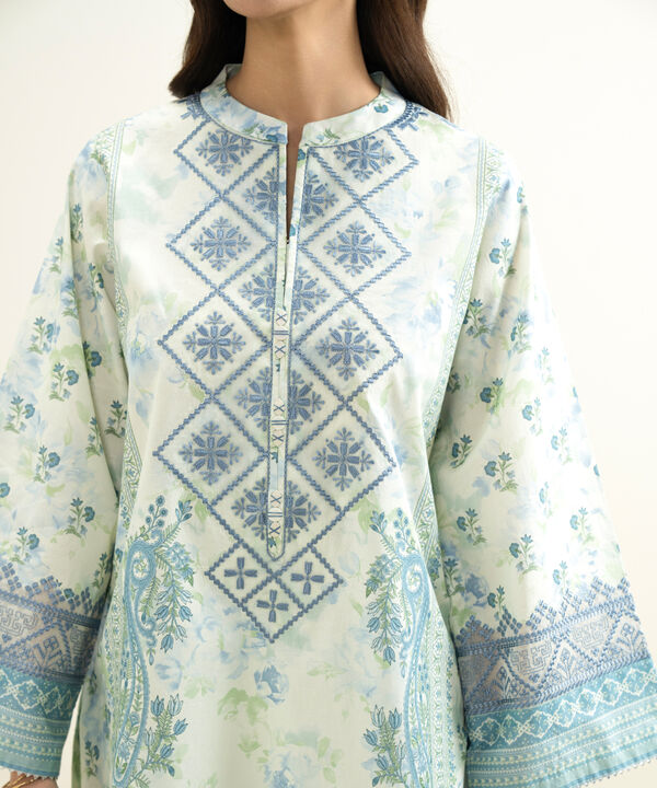 3 Piece - Embroidered Lawn Suit