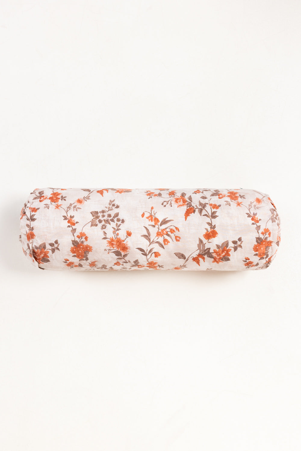 Damask Bloom Neck Roll Cushion Cover