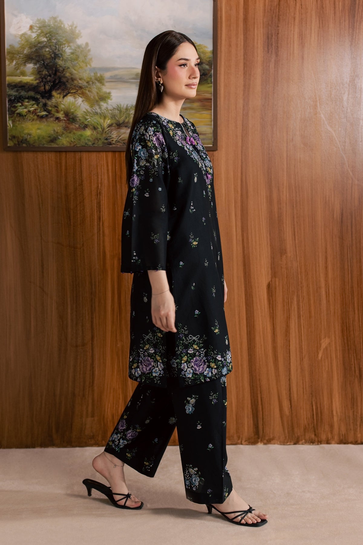 Darcy 2Pc - Printed Lawn Dress