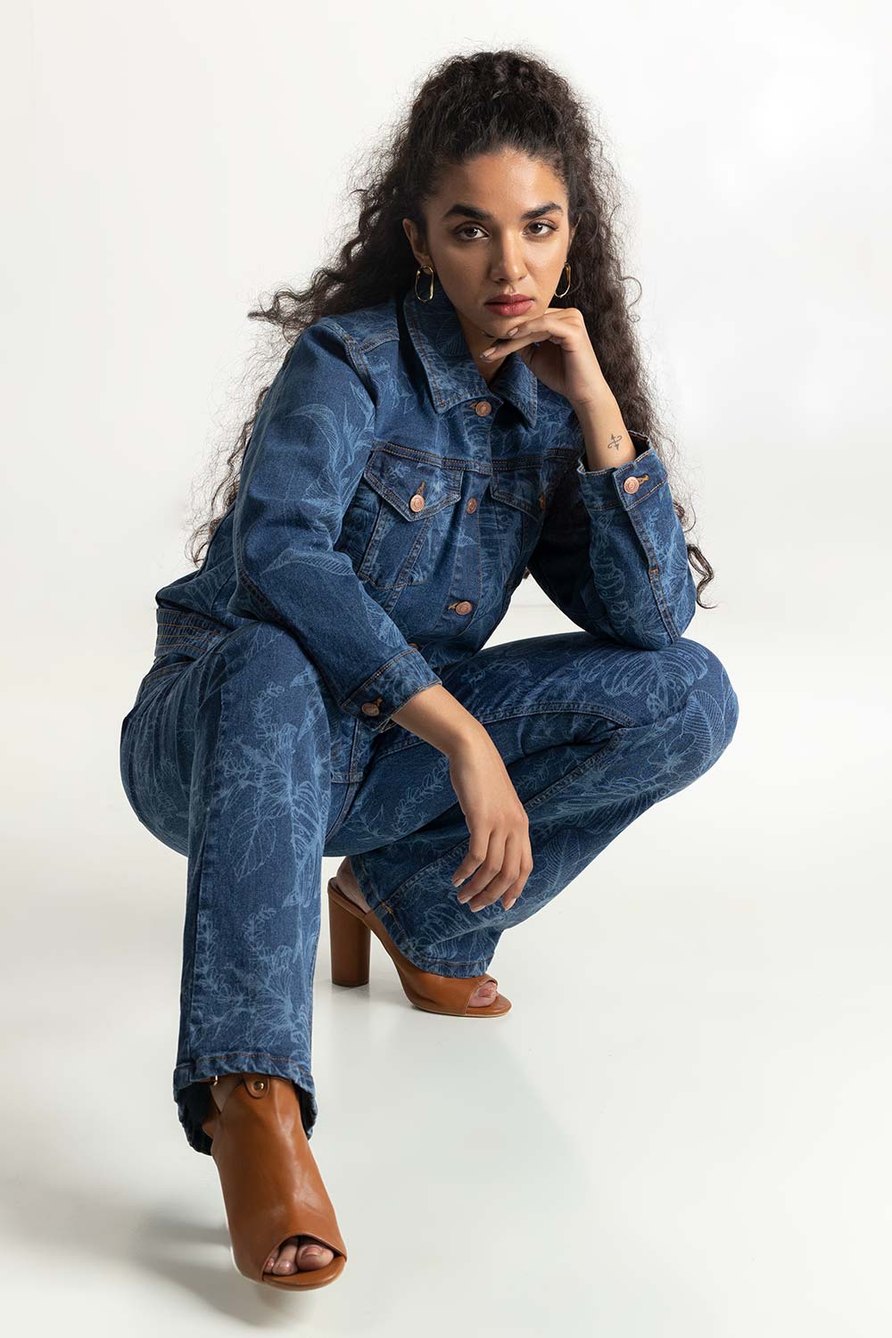 Dark Blue Denim Jeans