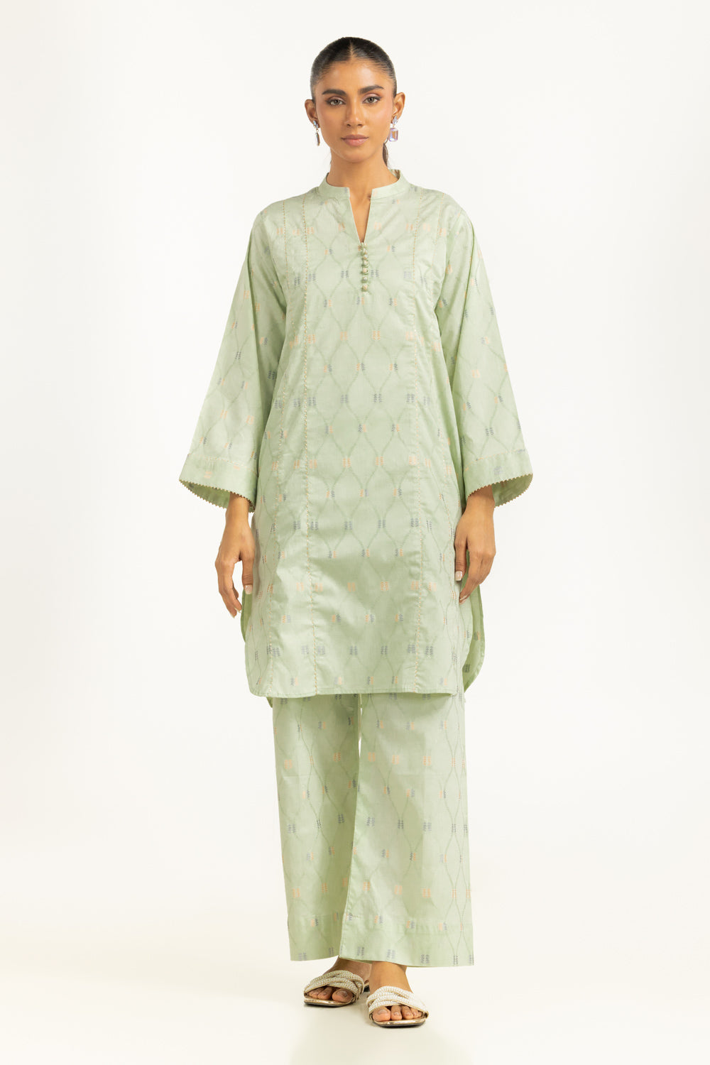 Denier Jacquard Co-Ord Set