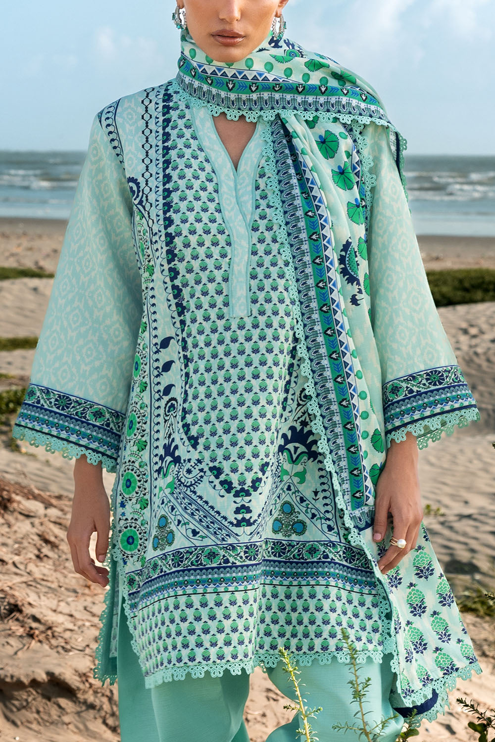 Kimono Abaya Set