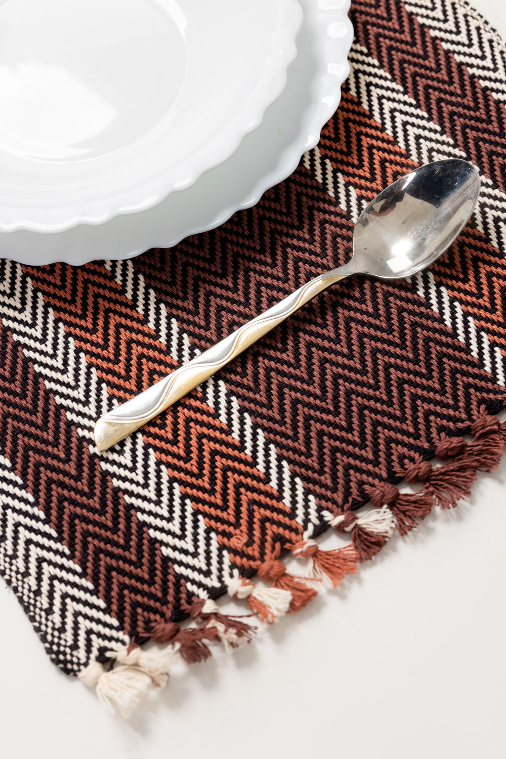 Dobby Fabric place mat pair