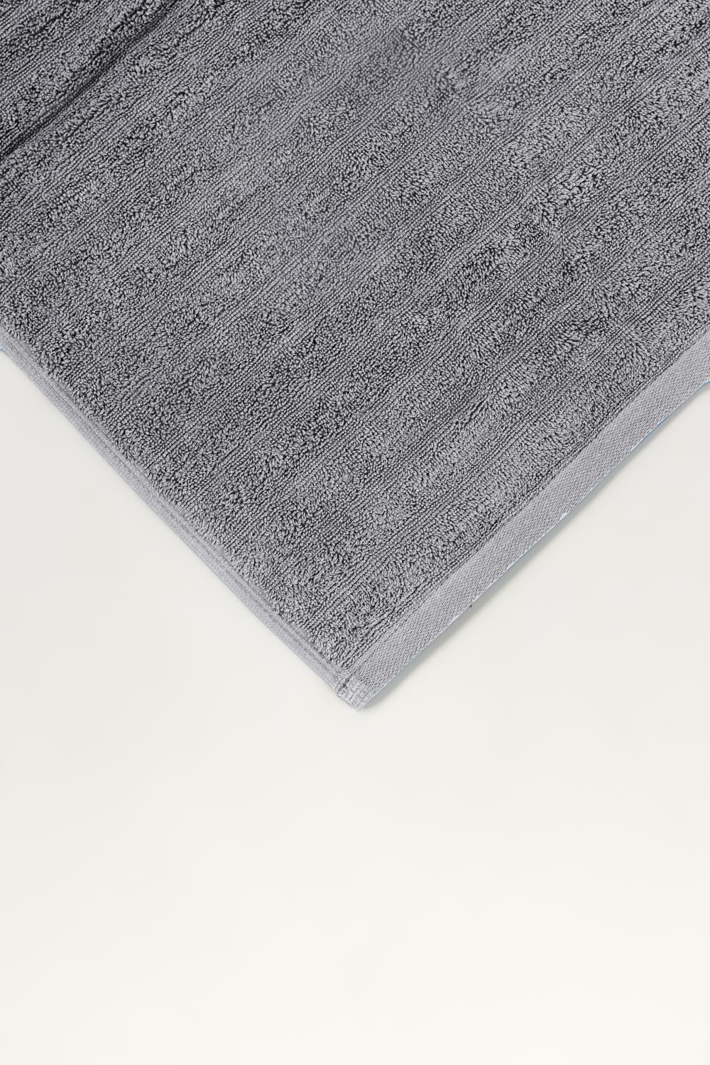 Dove Grey Combed Plain Towel