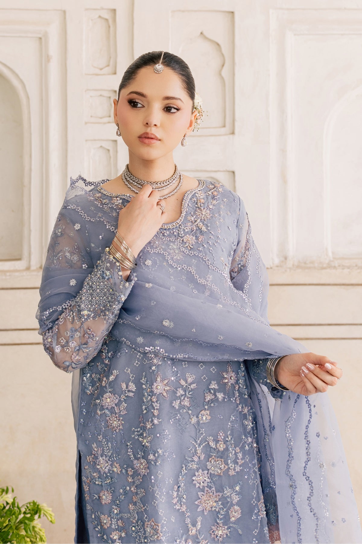 Dreamy periwinkle 3Pc - Wedding Formal Dress
