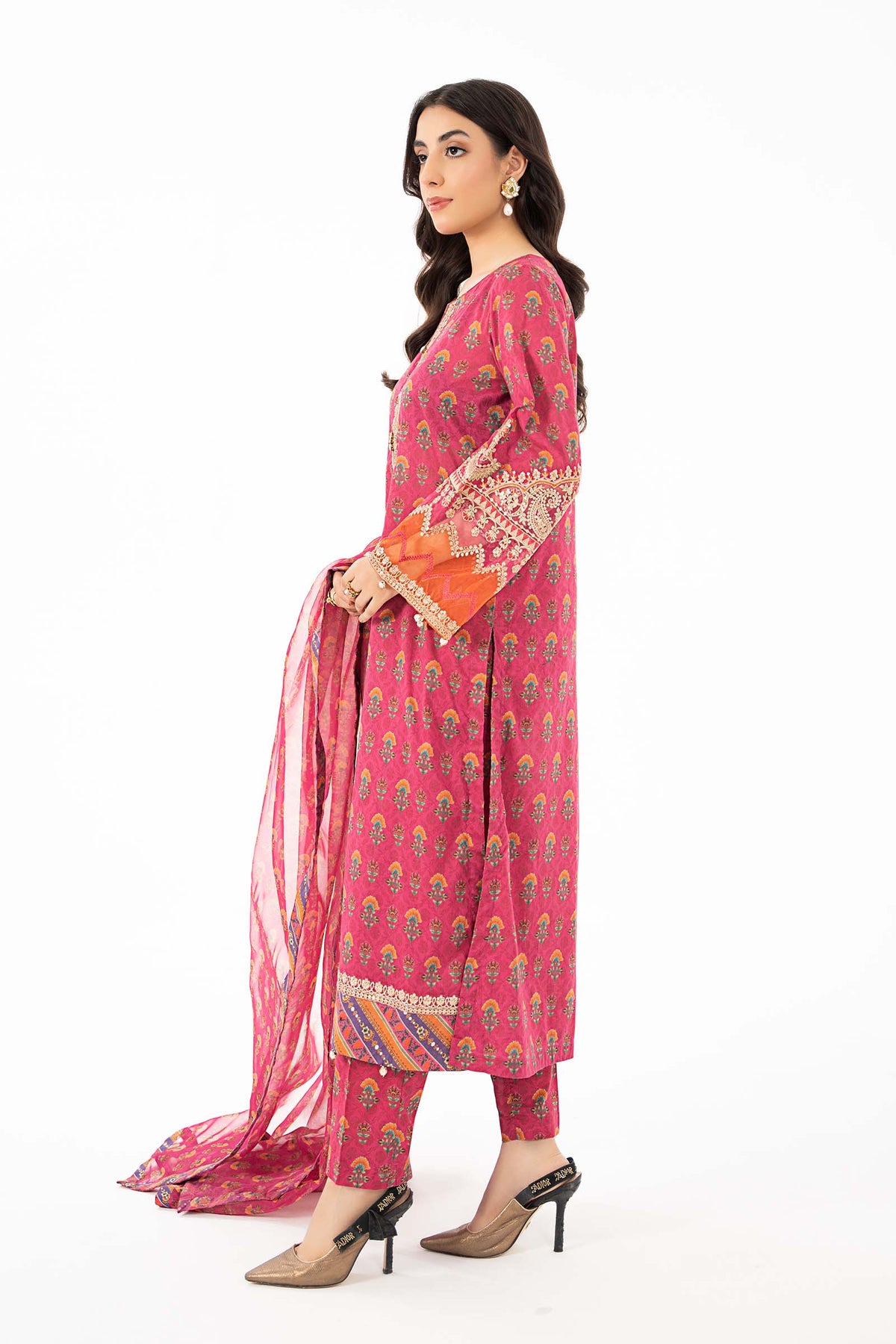 3 Piece Printed Lawn Suit