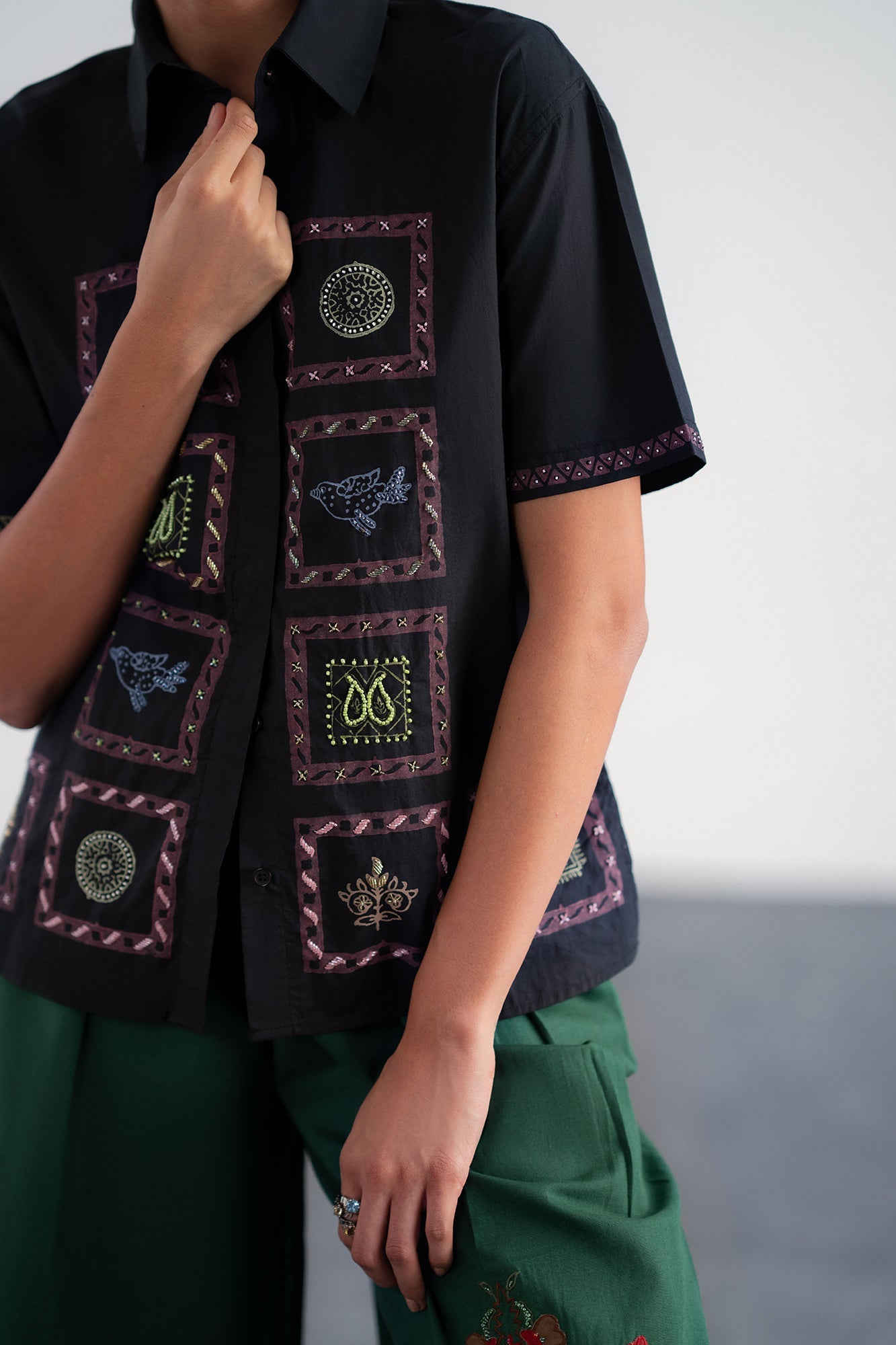 BUTTON DOWN SHIRT (E0025/120/902)