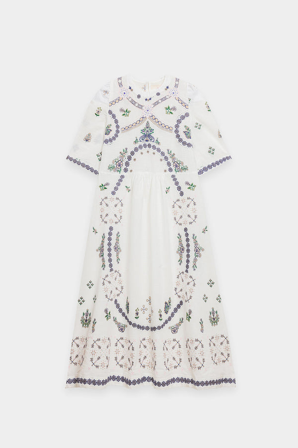 EMBROIDERED DRESS (E0048/120/001)