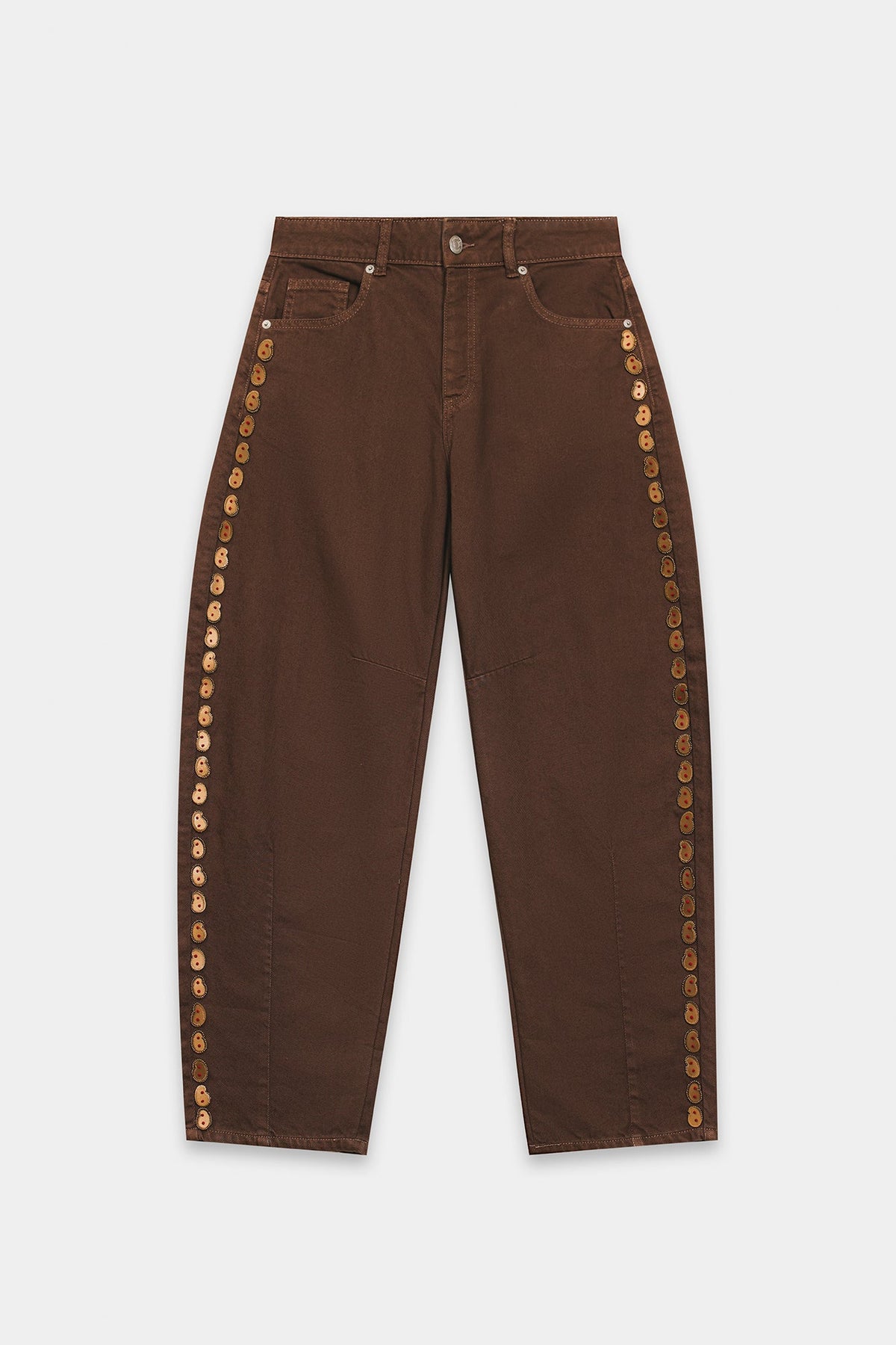 EMBROIDERED JEANS (E0221/120/821)