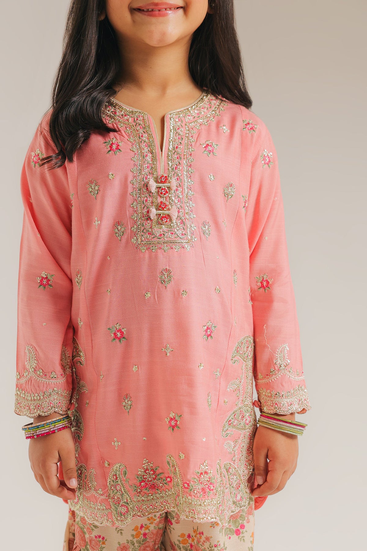 EMBROIDERED SUIT (E0260/415/326 E0260/315/326)