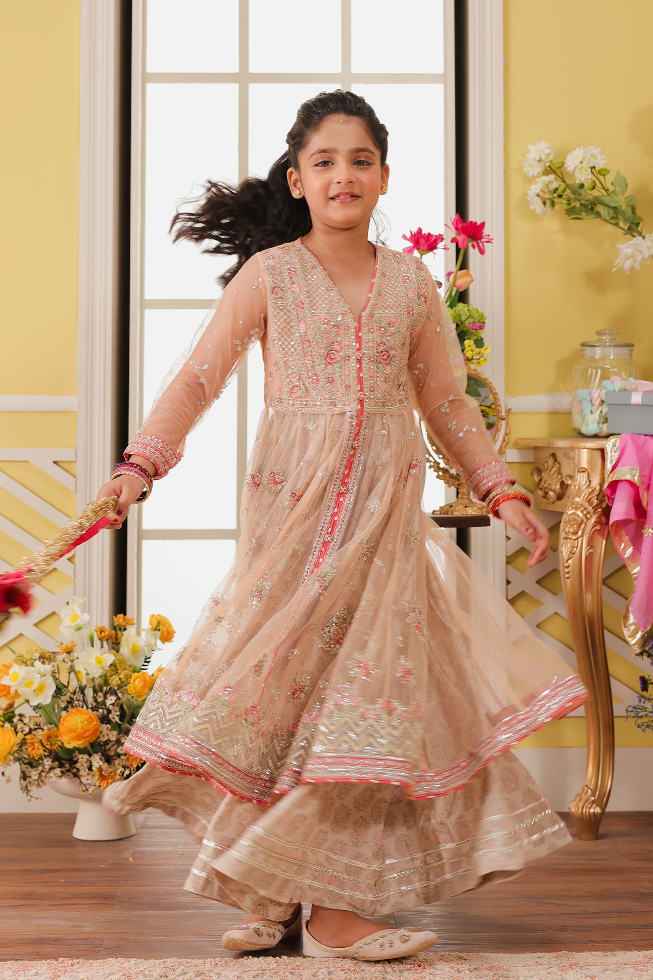 EMBROIDERED SUIT (E0305/415/328 E0305/315/328)