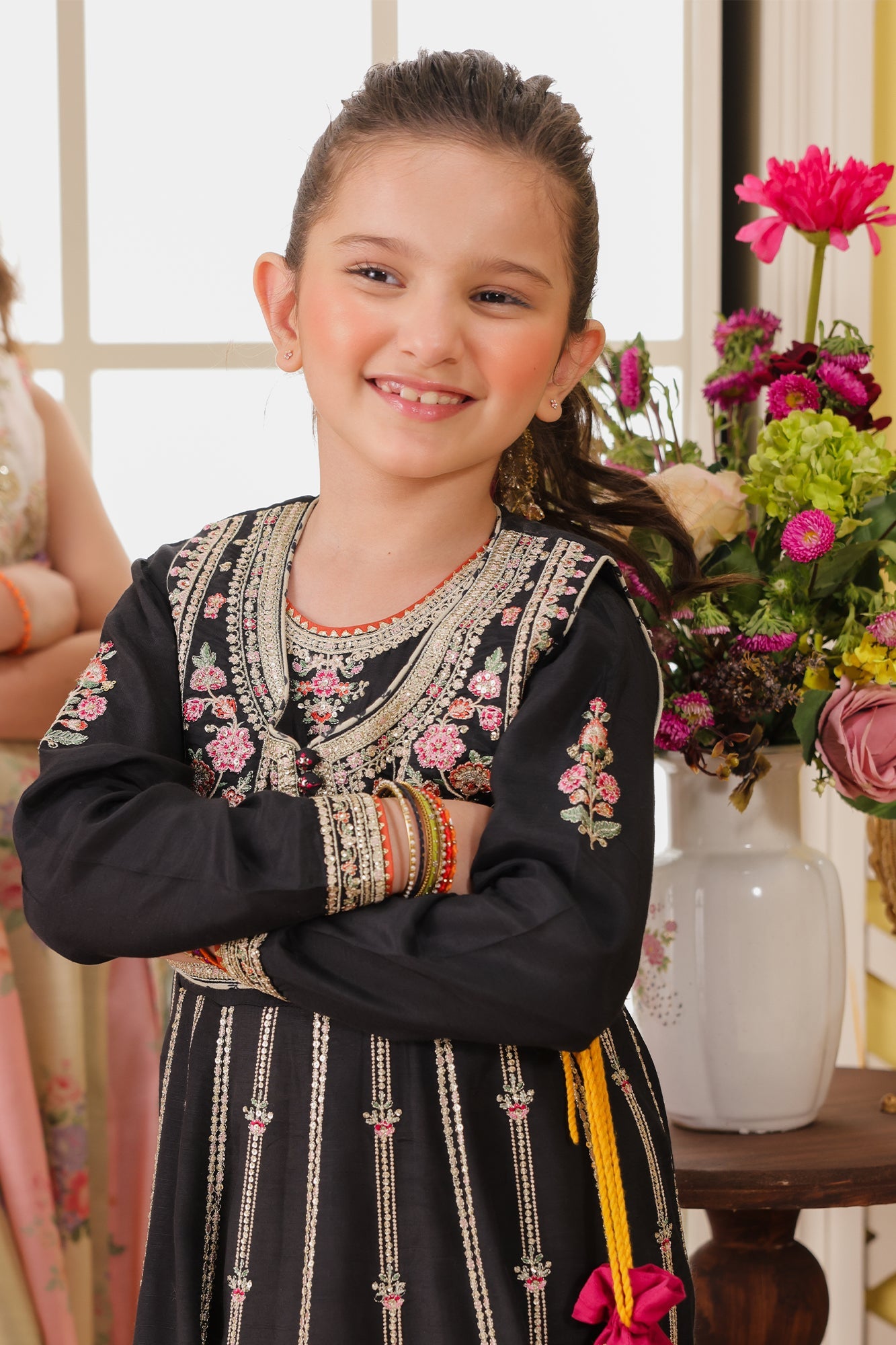 EMBROIDERED DRESS (E0309/415/902 E0309/315/902)