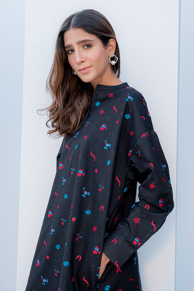 Doodles Black 2 piece