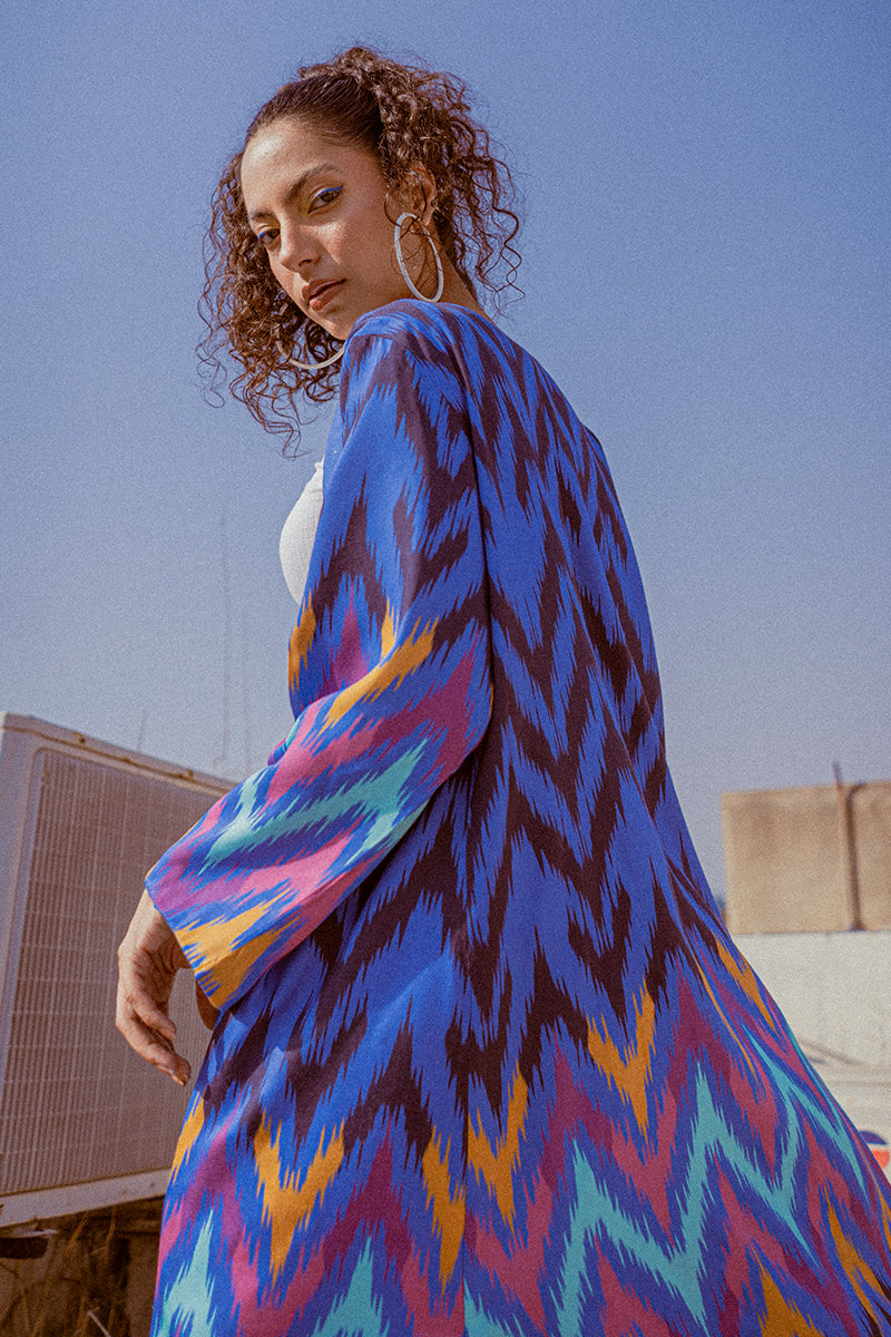 Abstract Cape 1 Piece