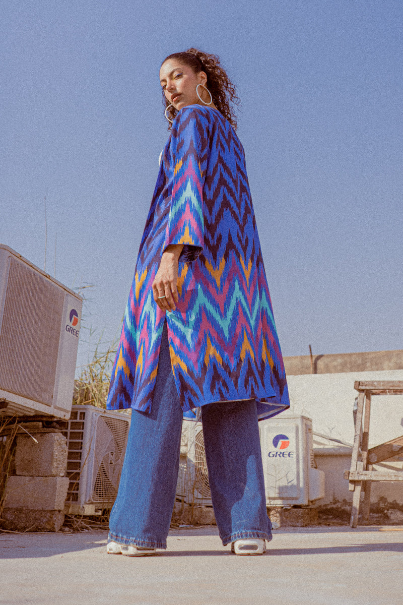 Abstract Cape 1 Piece