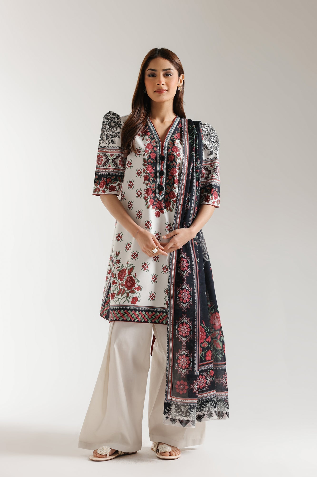 PRINTED SUIT (E0669/202/006) (RTS)