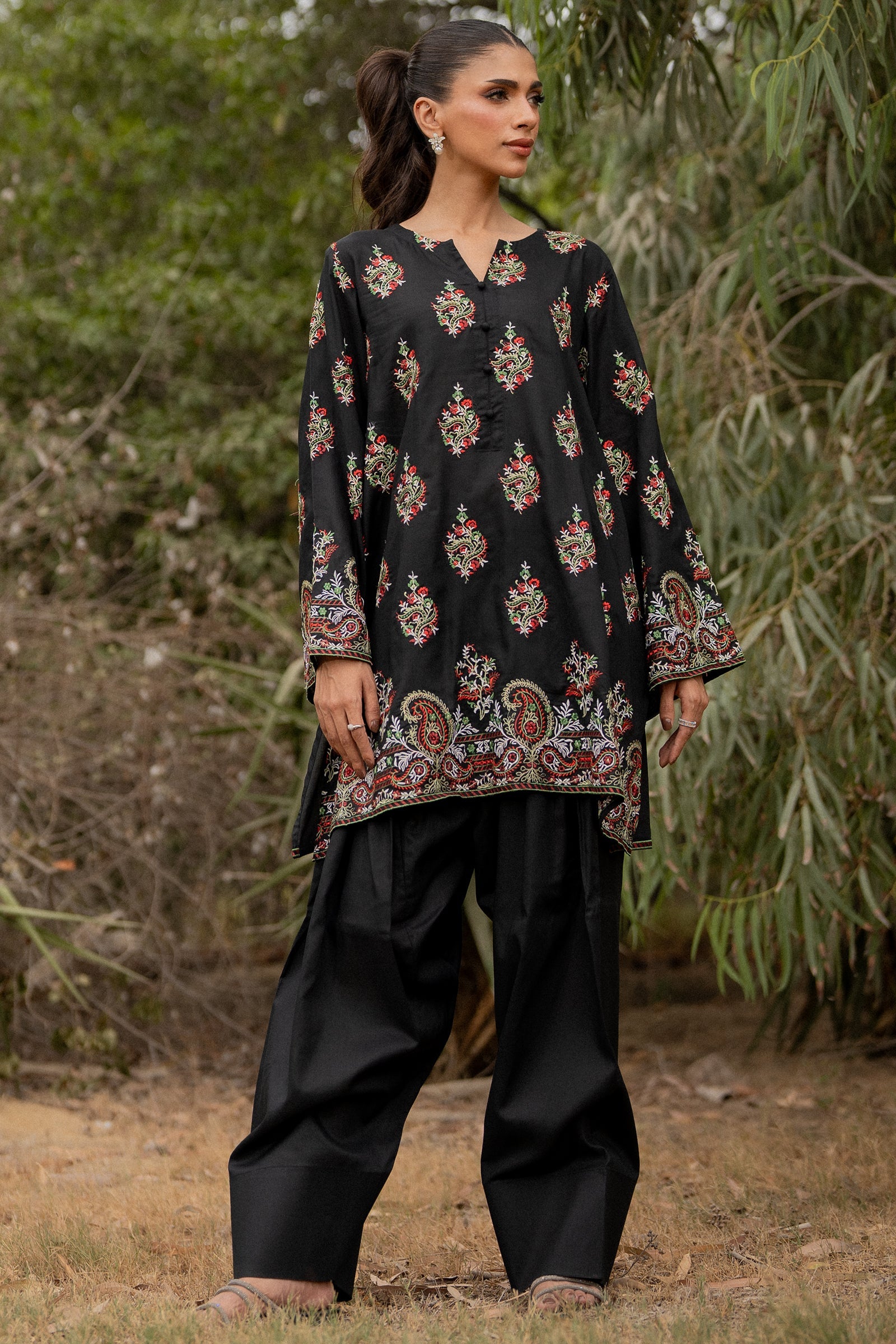 Multi Paisley 2 Piece