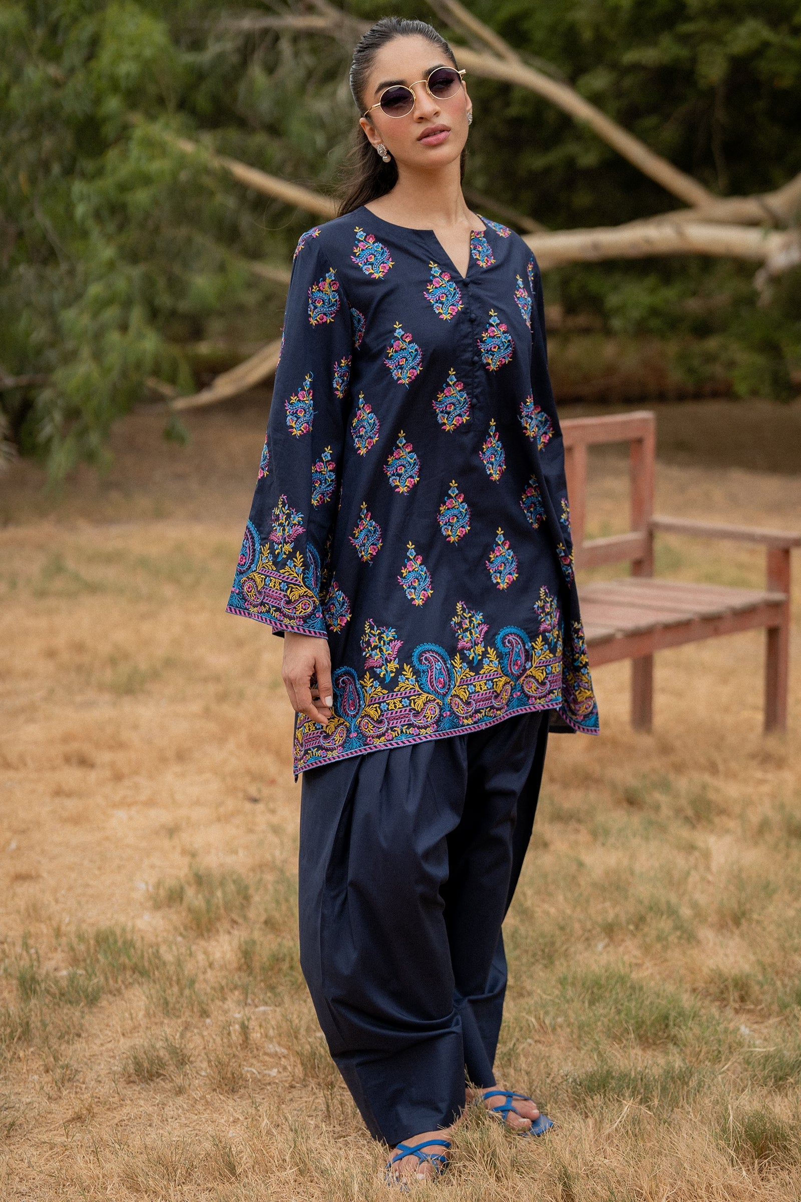 Multi Paisley 2 Piece