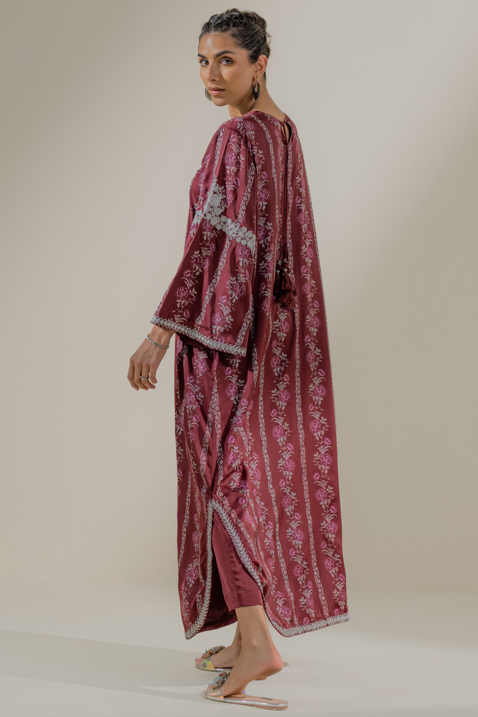 Embroidered Light Khaddar Shirt